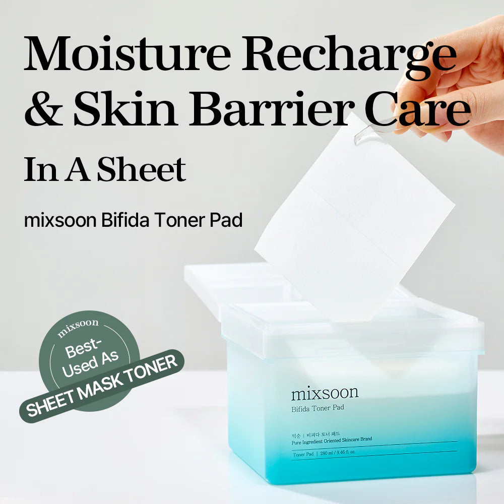 MIXSOON Bifida Toner Pad – 70 Pads