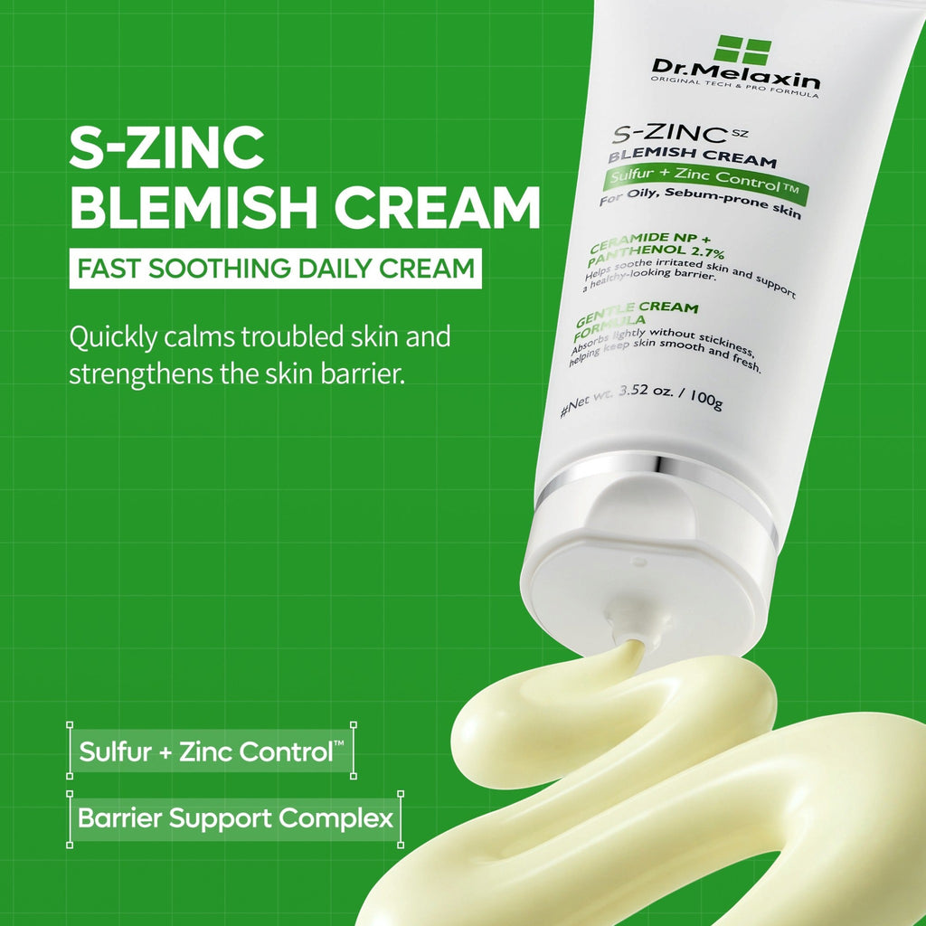 Dr. Melaxin S-Zinc Blemish Cream 100g
