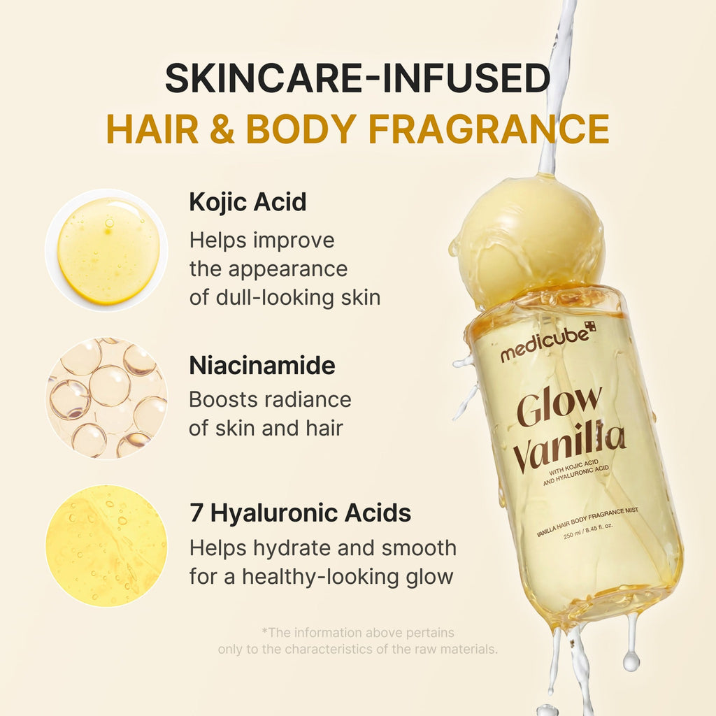 Medicube Glow Vanilla Hair & Body Fragrance Mist 100ml