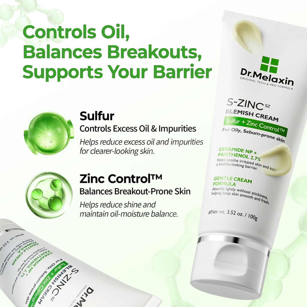 Dr. Melaxin S-Zinc Blemish Cream 100g