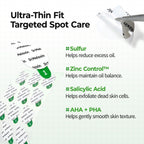 Dr. Melaxin S-Zinc Zero-Fit Ultra Thin Spot Patch (72 Patches)