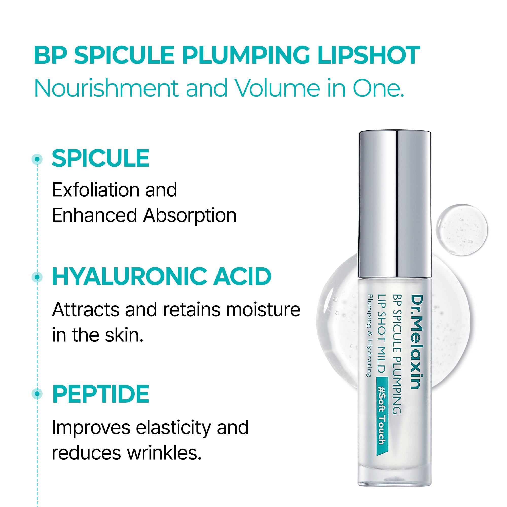 DR MELAXIN - BP Spicule Plumping Lip Shot Maxi 4ml