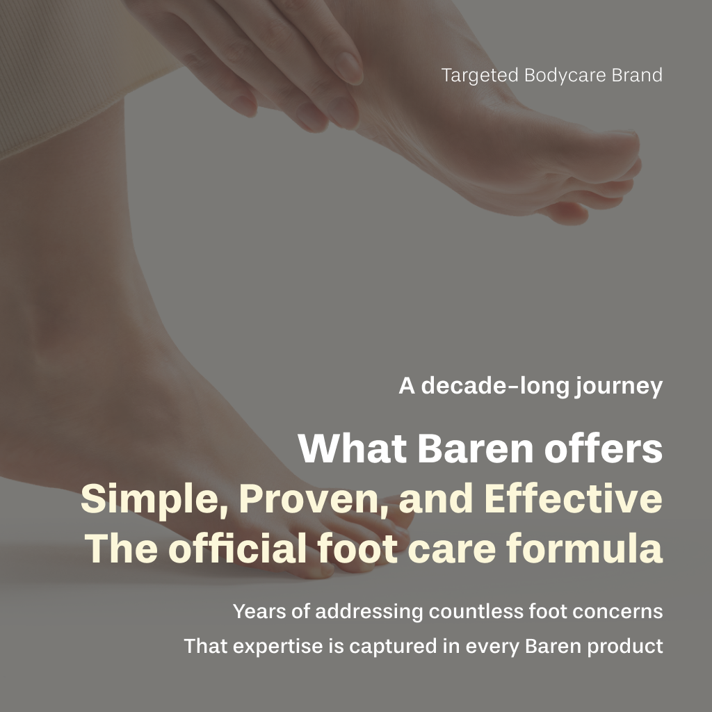 BAREN - Shea Butter Sleeping Heel Patch 10ea