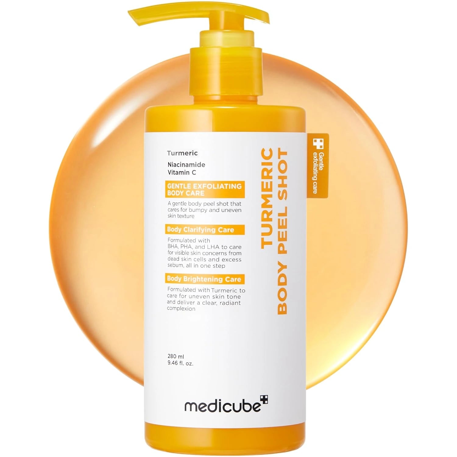 MEDICUBE - KOJIC ACID TURMERIC BODY PEEL SHOT 280ml
