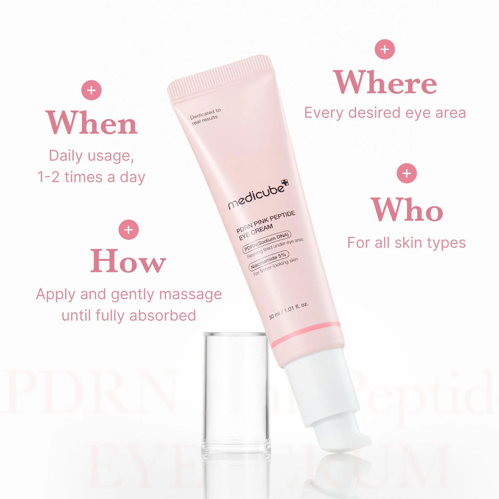 MEDICUBE PDRN Pink Peptide Eye Serum – 30 ml