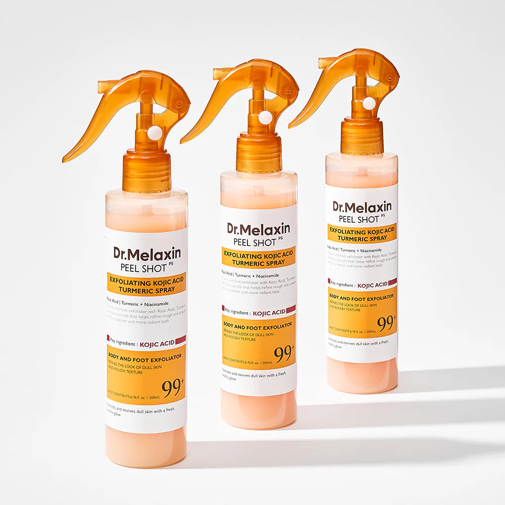 DR MELAXIN - PEEL SHOT EXFOLIATING KOJIC ACID TURMERIC SPRAY