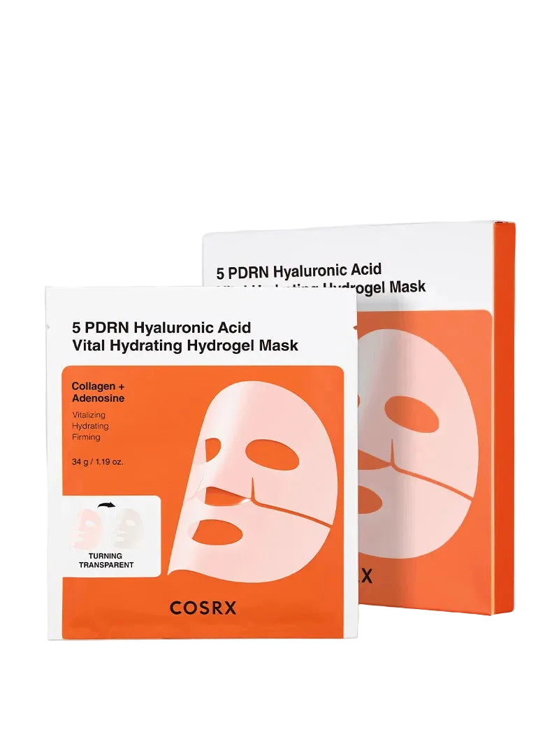 COSRX - 5 PDRN Hyaluronic Acid Vital Hydrating Hydrogel Mask 34g x 3
