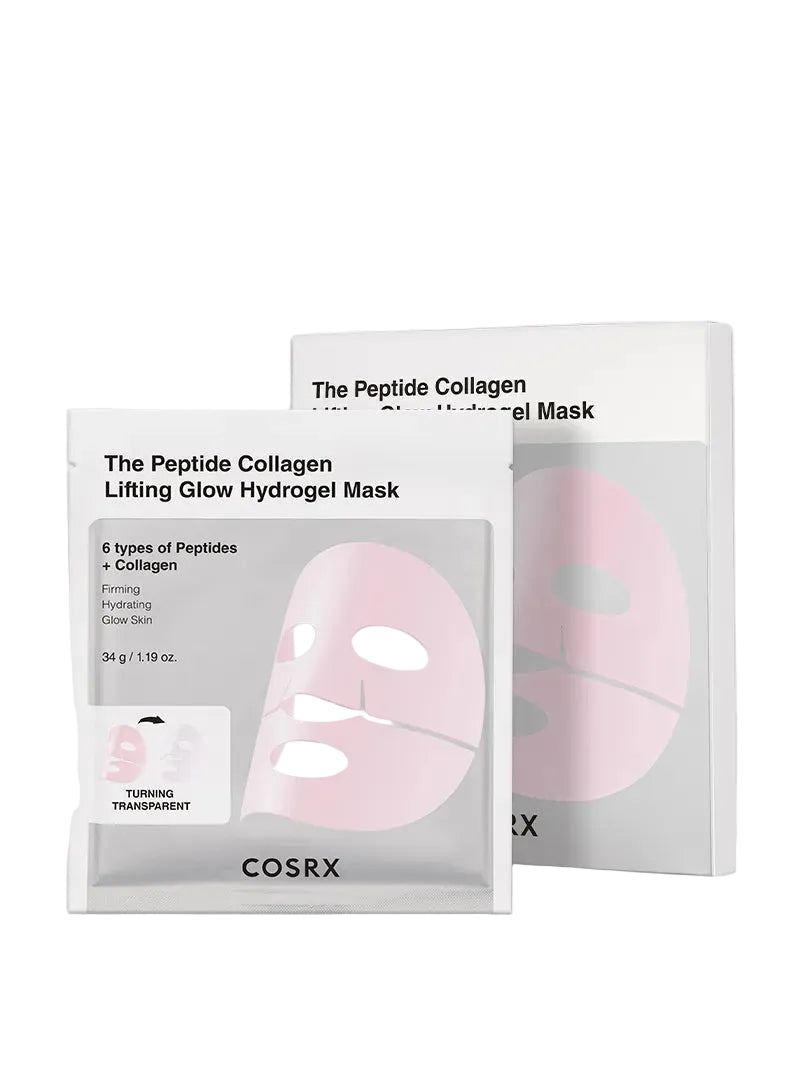 COSRX - The Peptide Collagen Lifting Glow Hydrogel Mask 34g x 3