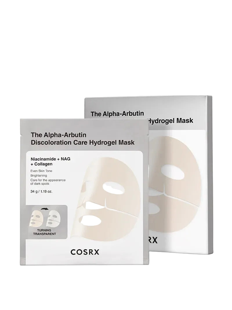 COSRX - The Alpha-Arbutin Discoloration Care Hydrogel Mask 34g x 3