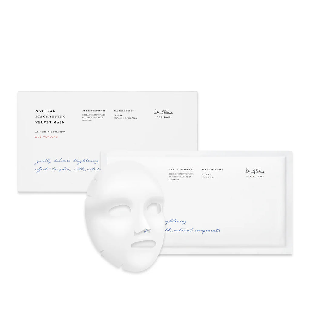 DR ALTHEA Natural Brightening Velvet Mask 27g 6 Mask/Pack