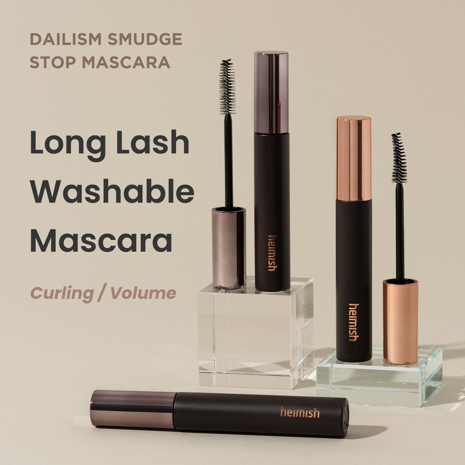 HEIMISH - Dailism Smudge Stop Mascara Volume 9g