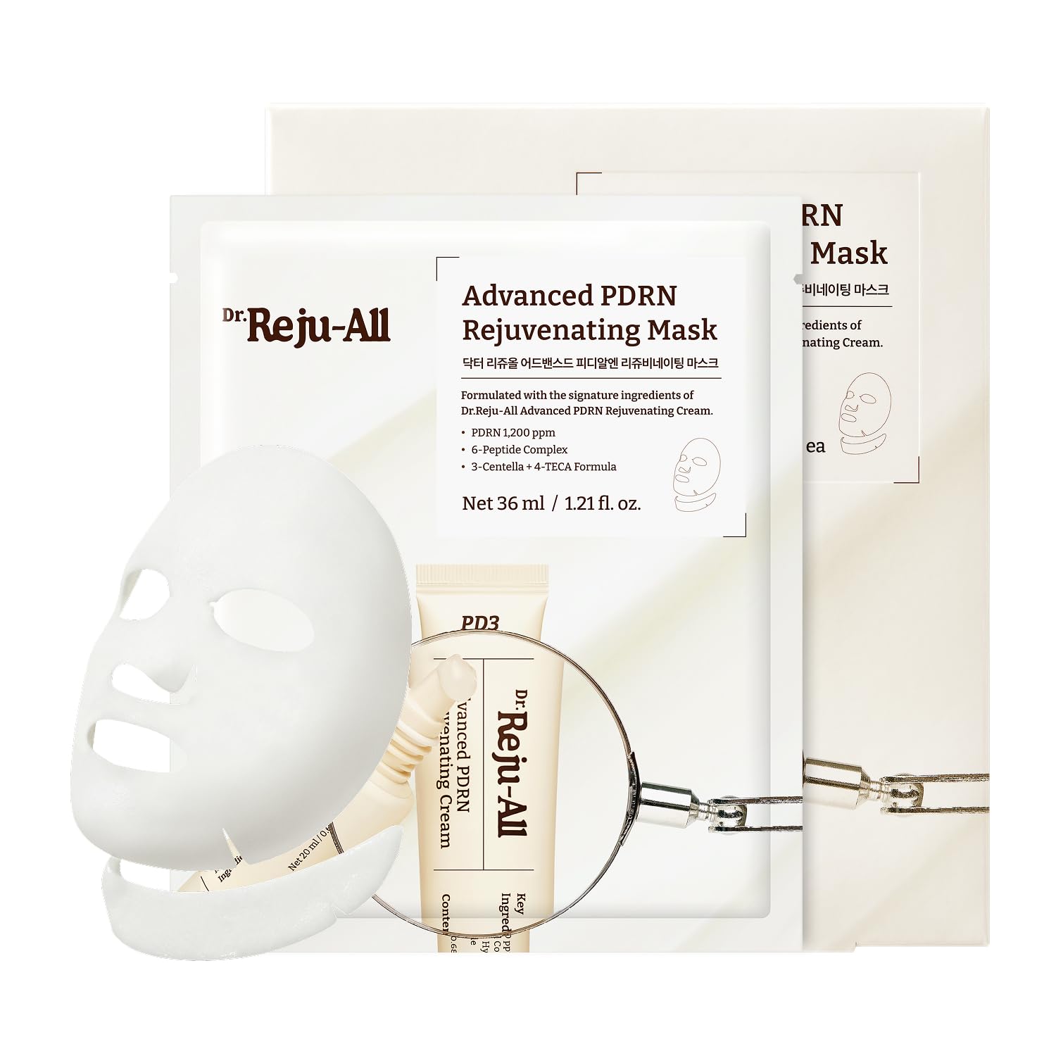 Dr. Reju-All - Advanced PDRN Rejuvenating Mask 36ml x 4