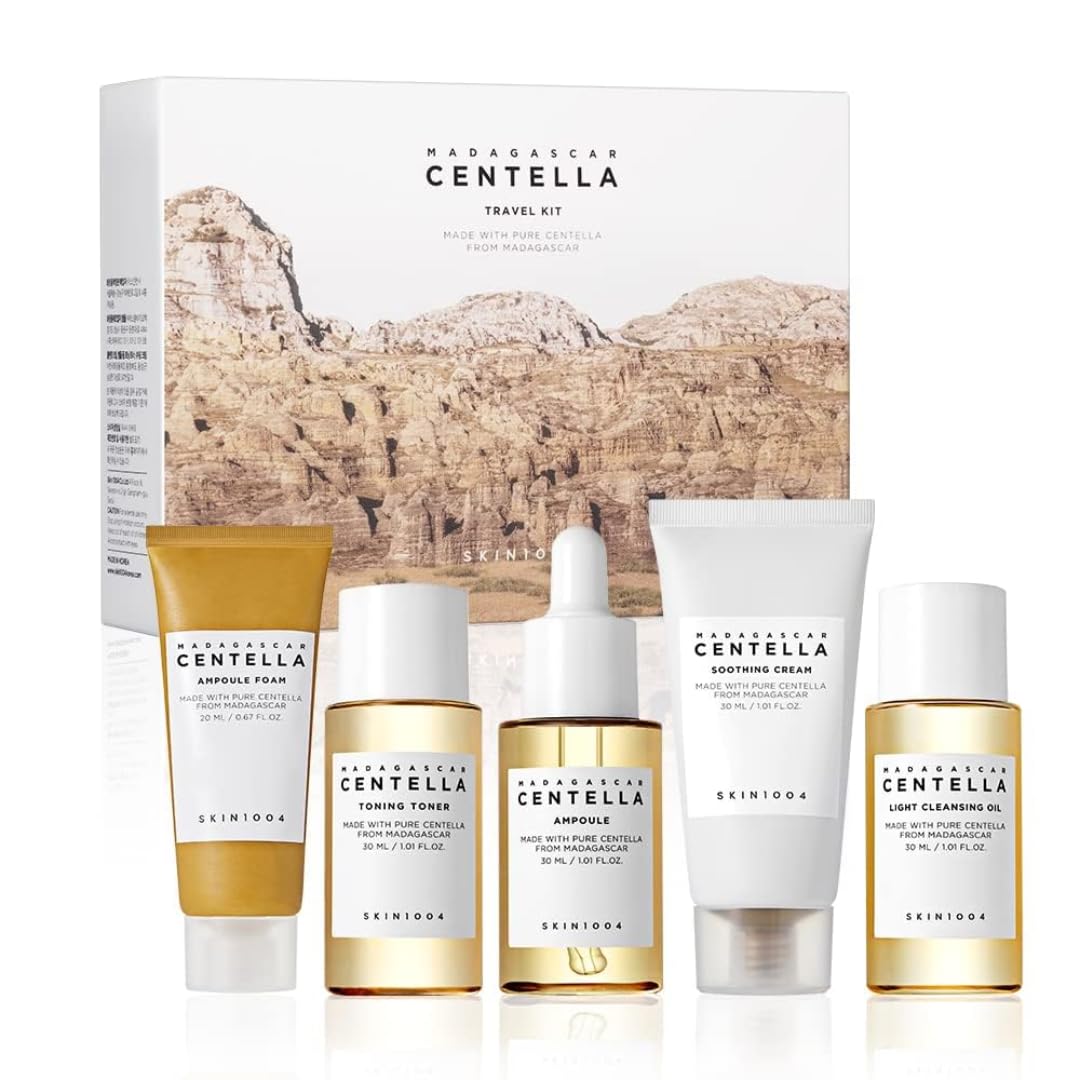 SKIN1004 Madagascar Centella Travel Kit – 5 pcs Kit