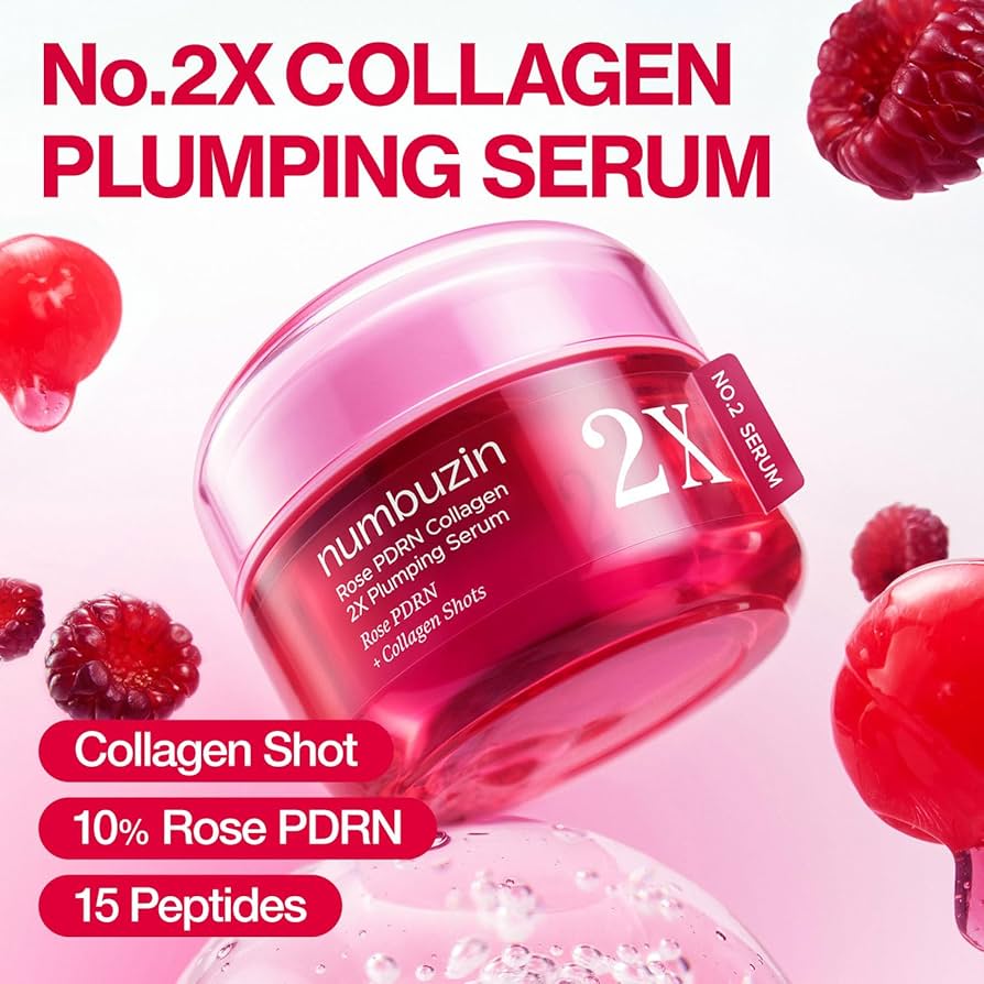 NUMBUZIN No.2 Rose PDRN 2X Plumping Serum 30ml