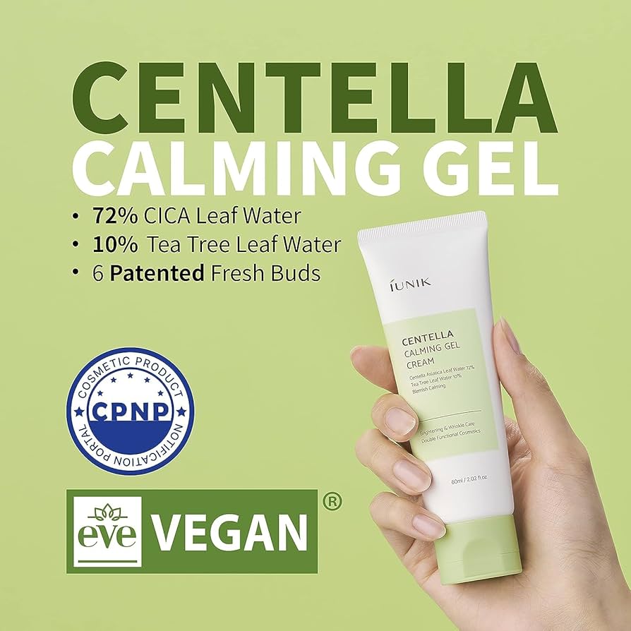 iUNIK Centella Calming Gel Cream – 60 ml