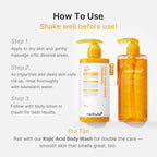MEDICUBE - KOJIC ACID TURMERIC BODY PEEL SHOT 280ml