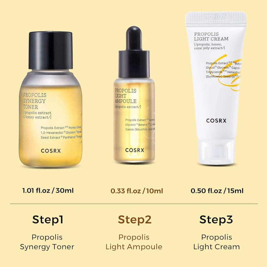 COSRX Full Fit Honey Glow Kit 3 pc kit
