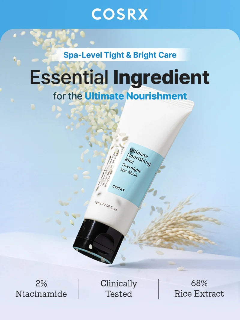 COSRX - Ultimate Nourishing Rice Overnight Mask 60ml