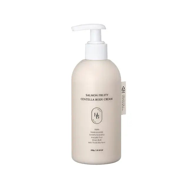 HEVEBLUE Salmon Fruity Centella Body Cream – 200 ml