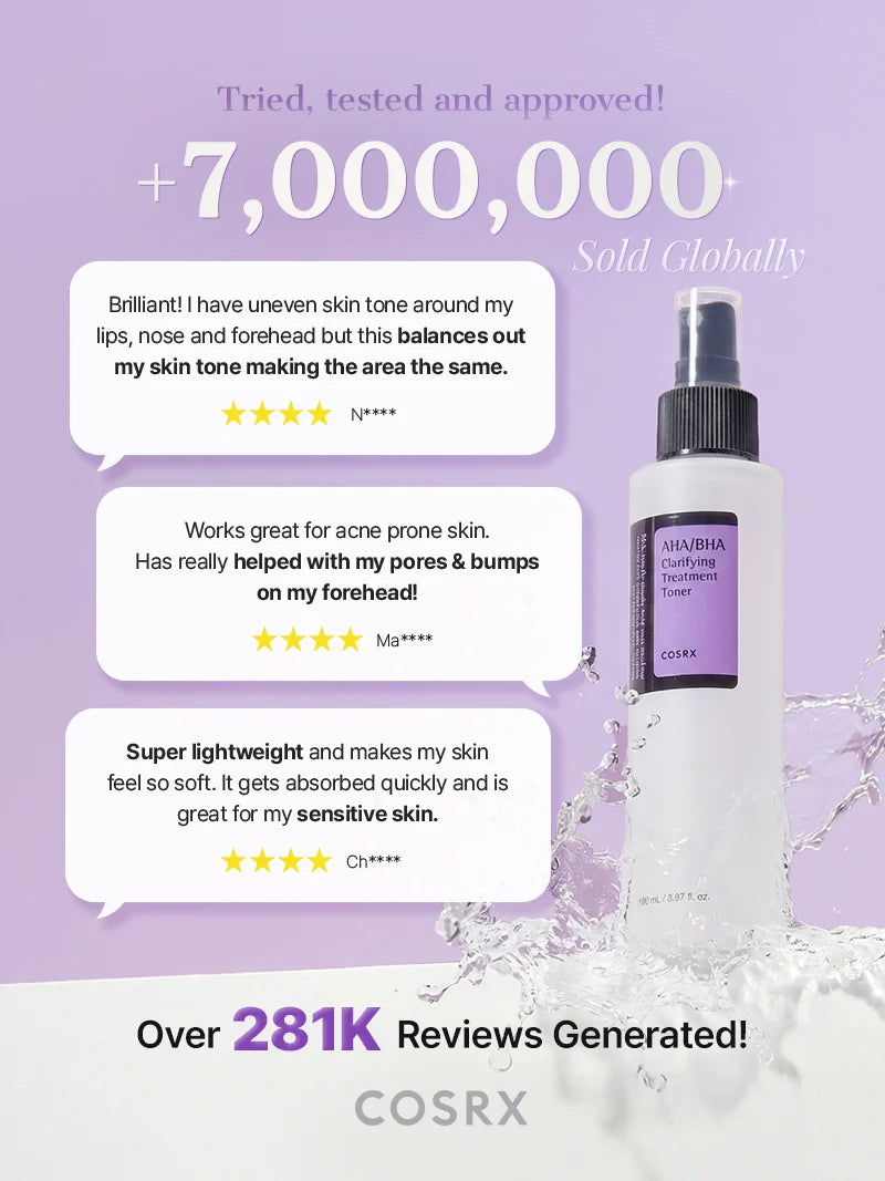 COSRX - AHA/BHA Clarifying Treatment Toner