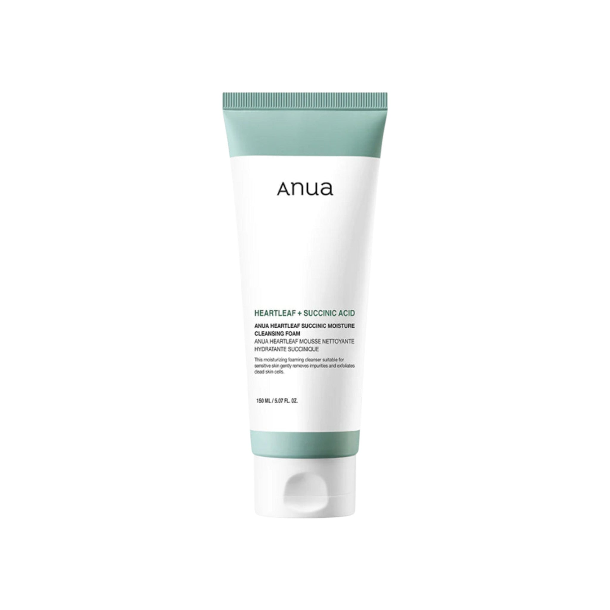 ANUA Heartleaf Succinic Moisture Cleansing Foam 150ml