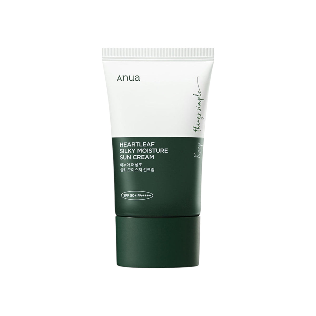 ANUA - Heartleaf Silky Moisture Sun Cream 50ml