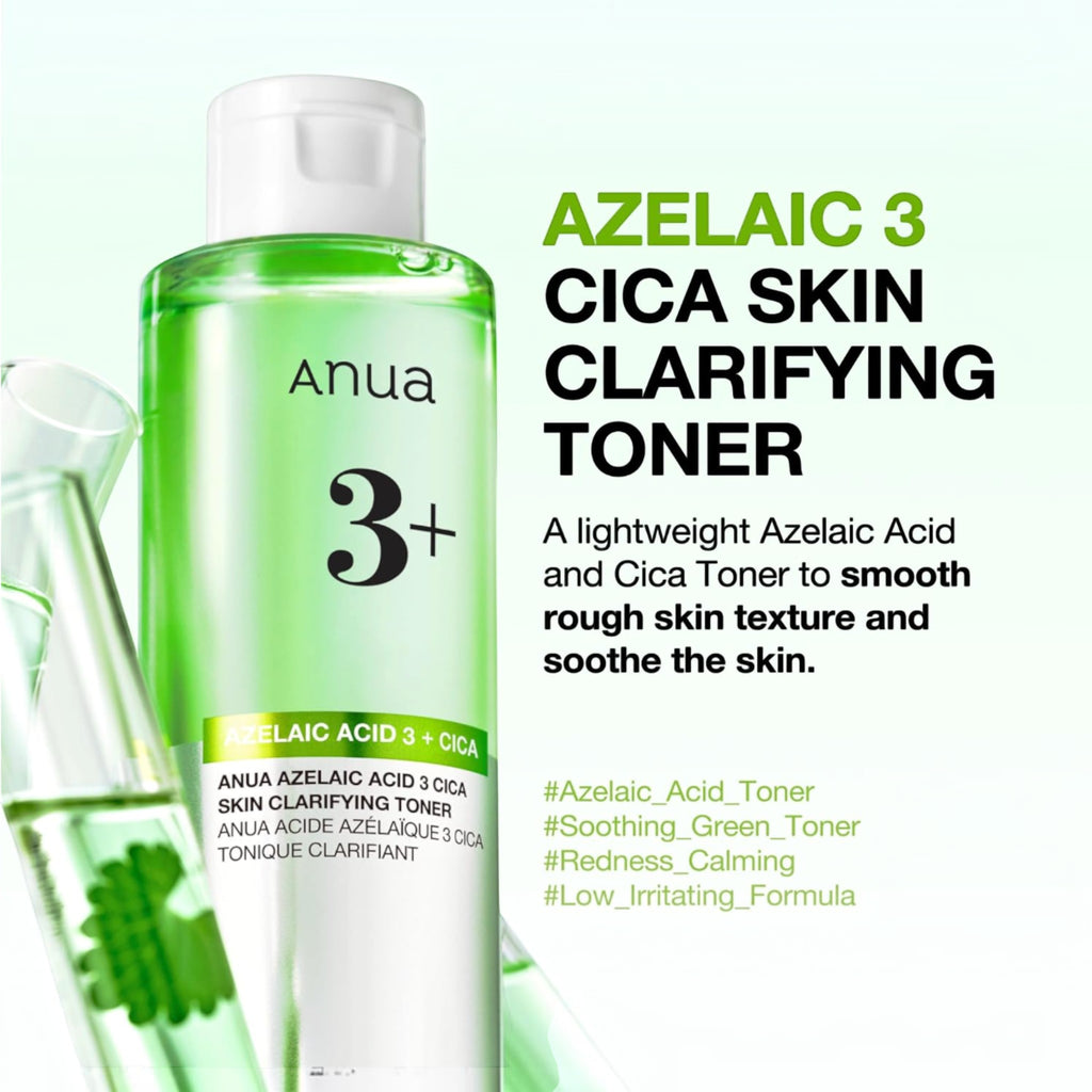 ANUA - Azelaic Acid + Cica Skin Clarifying Toner 250ml – image 2
