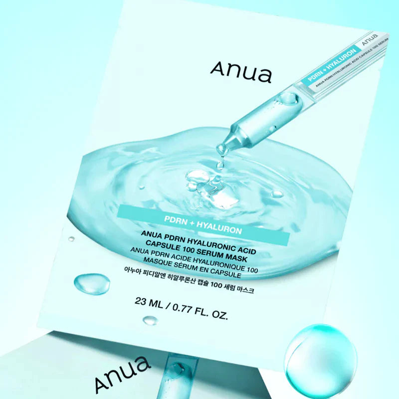 ANUA PDRN Hyaluronic Acid Capsule 100 Serum Mask 23mlx10ea