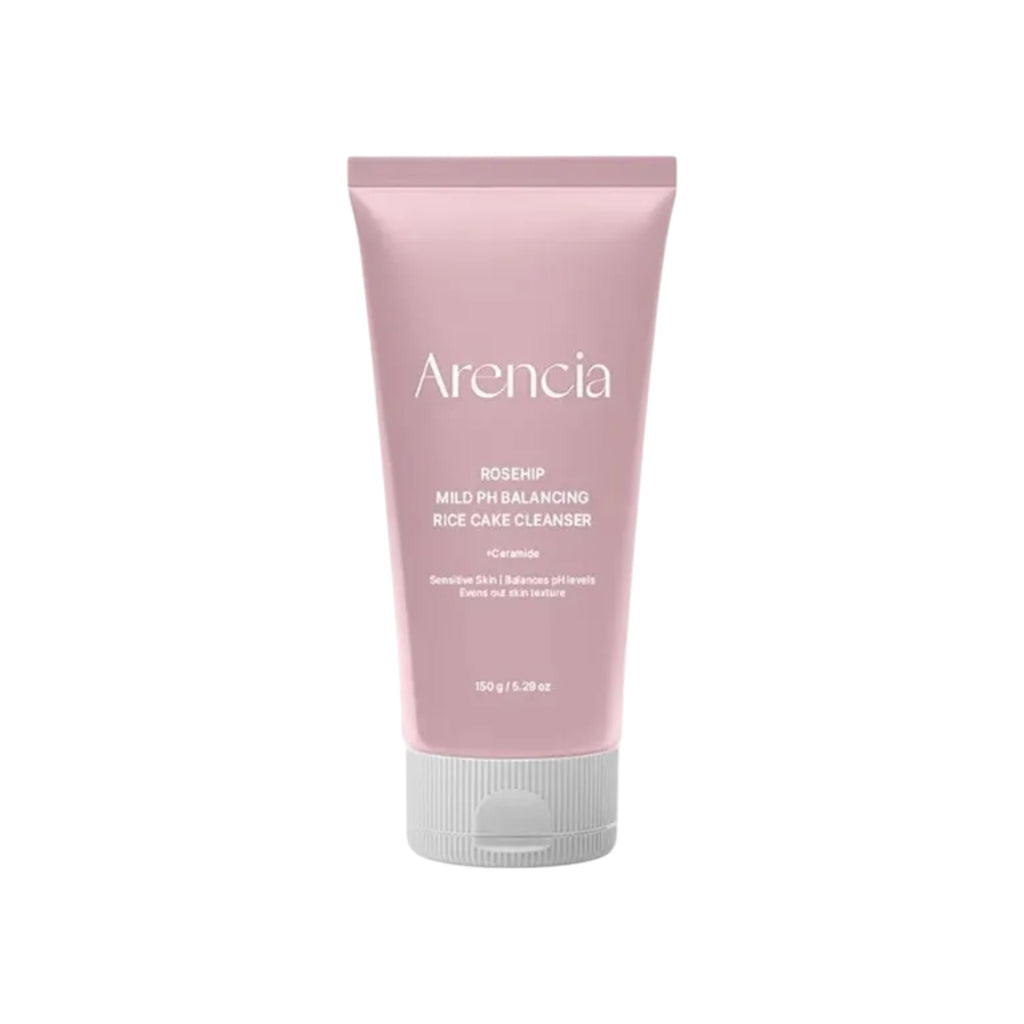 ARENCIA – Rosehip Mild pH Balancing Rice Cake Cleanser 150 g