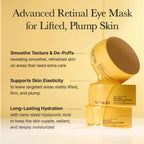 ARENCIA - Retinal Boosting Eye Mask 60ea – image 4