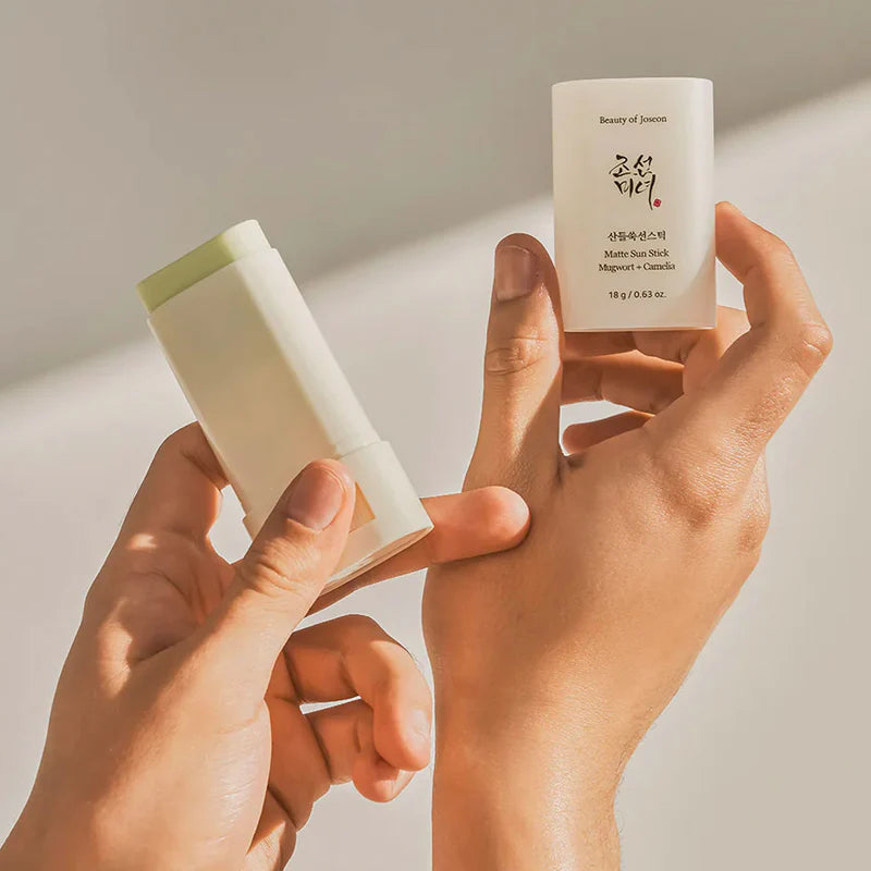 Beauty Of Joseon Matte Sun Stick; Mugwort+Camelia (SPF 50+ PA++++) 18g – image 2