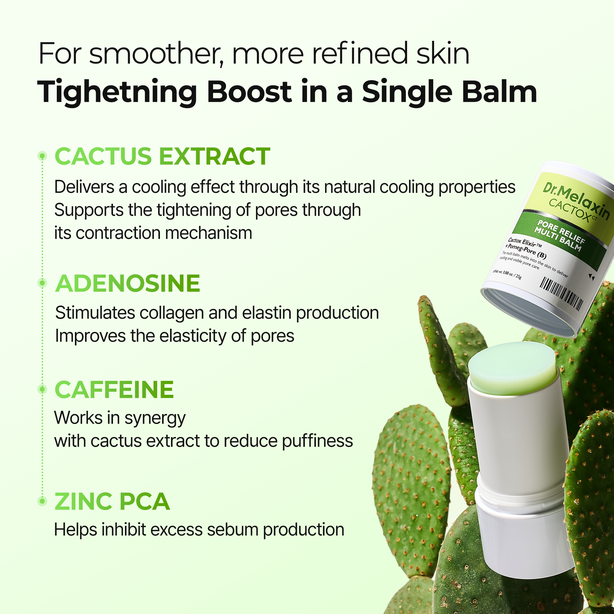 DR MELAXIN - Cactox Pore Relief Multi Balm 25g