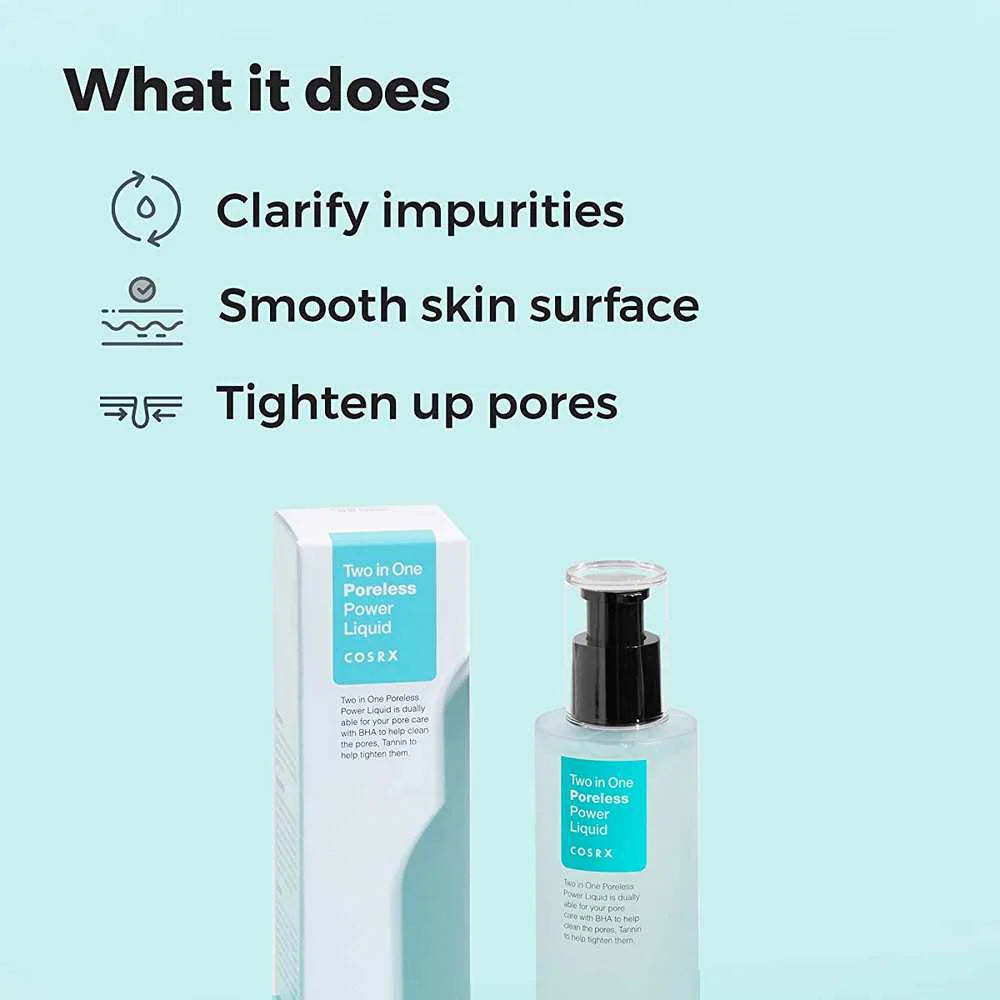 COSRX Two in One Poreless Power Liquid – 100ml