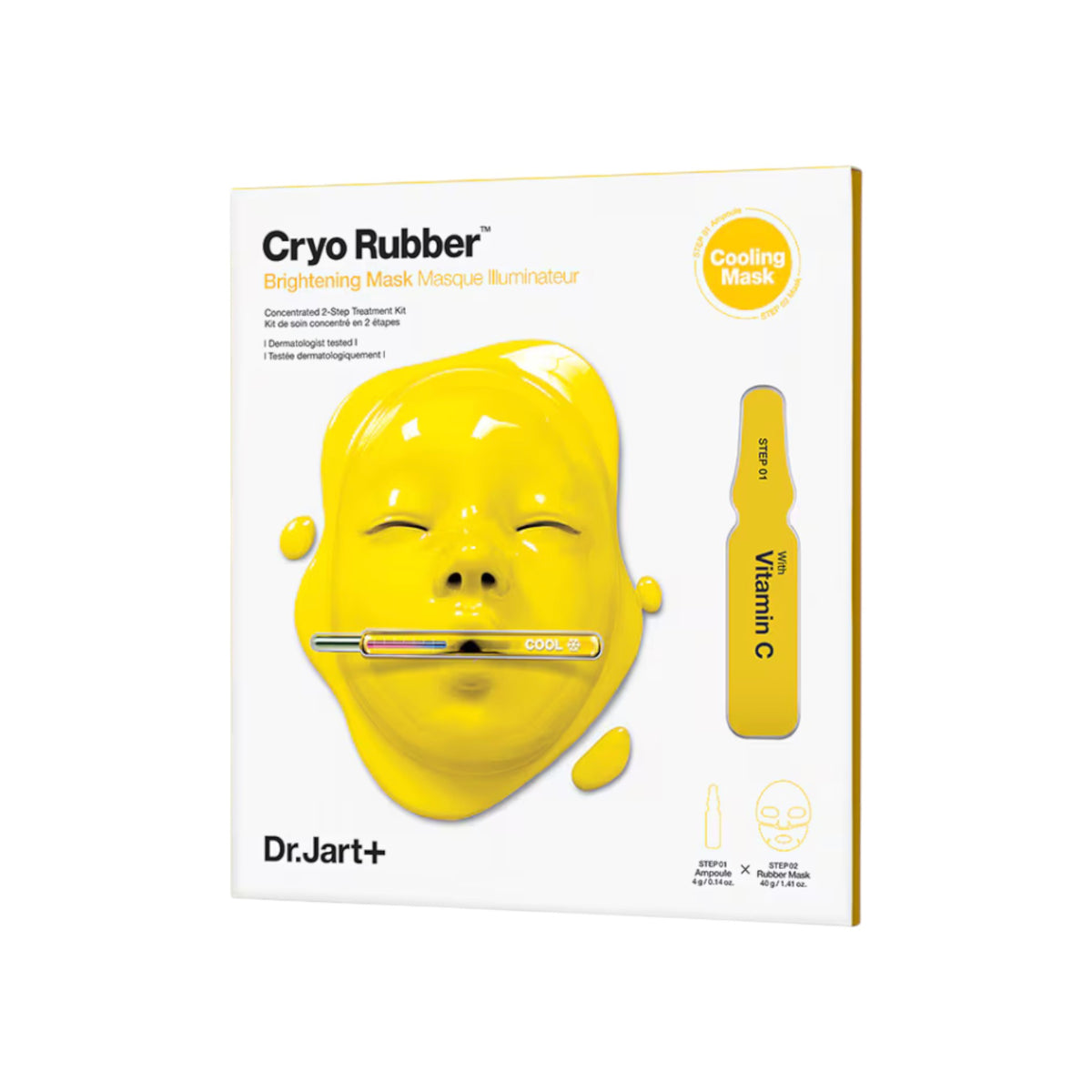 Dr Jart – Cryo Rubber with Brightening Vitamin C 4g+40g x 1