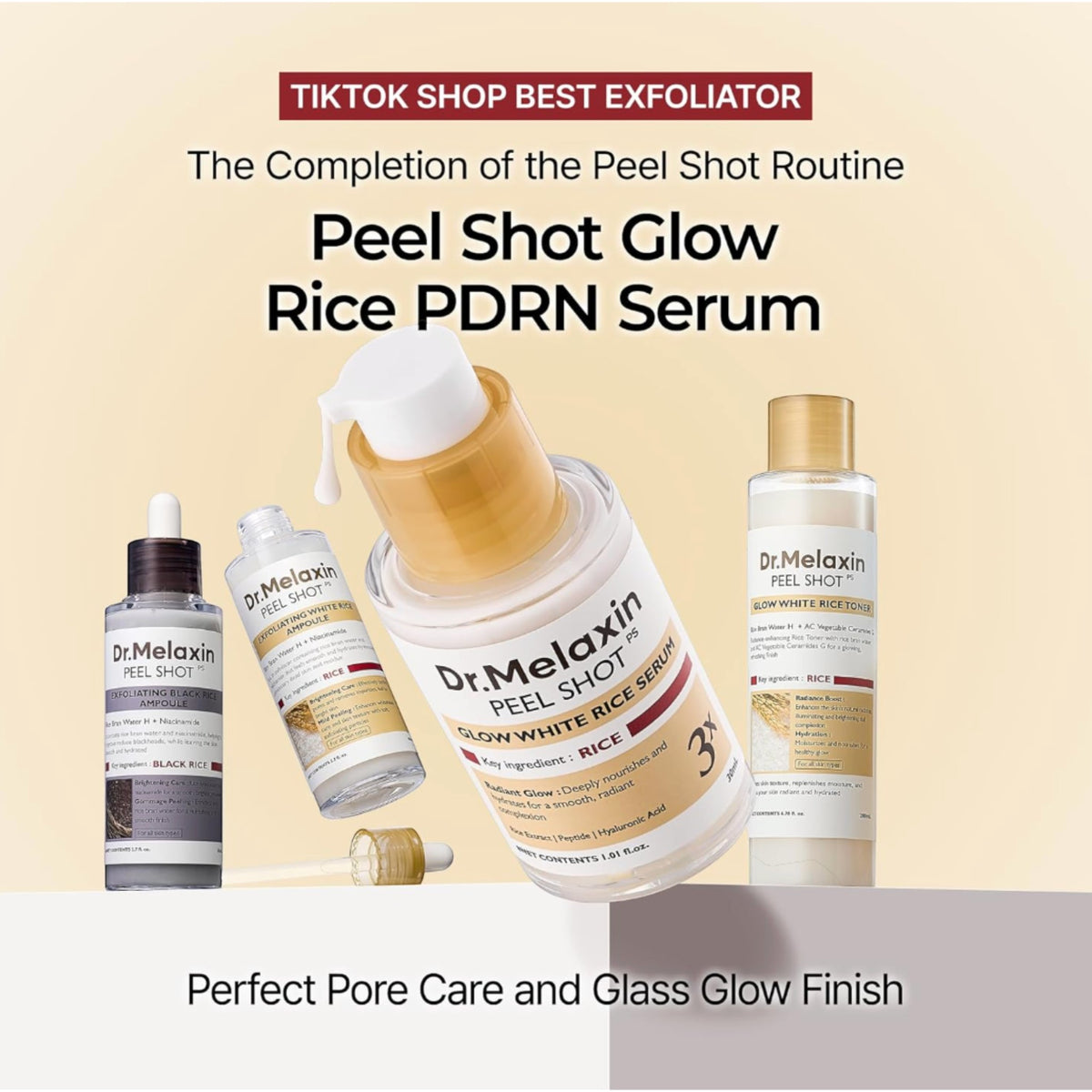 DR MELAXIN - Peel Shot Rice Serum 30ml – image 2
