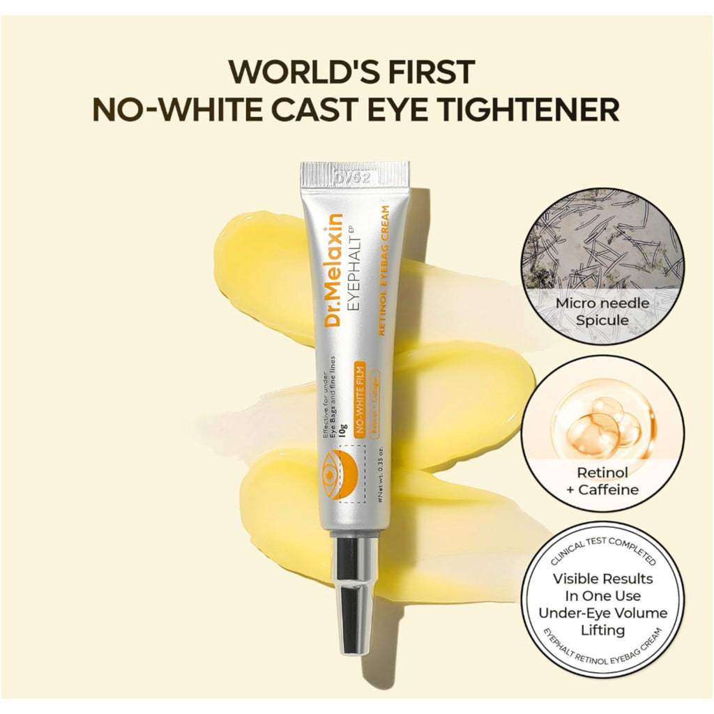 DR MELAXIN - Retinol Eyephalt Eyebag Cream 10g – image 2