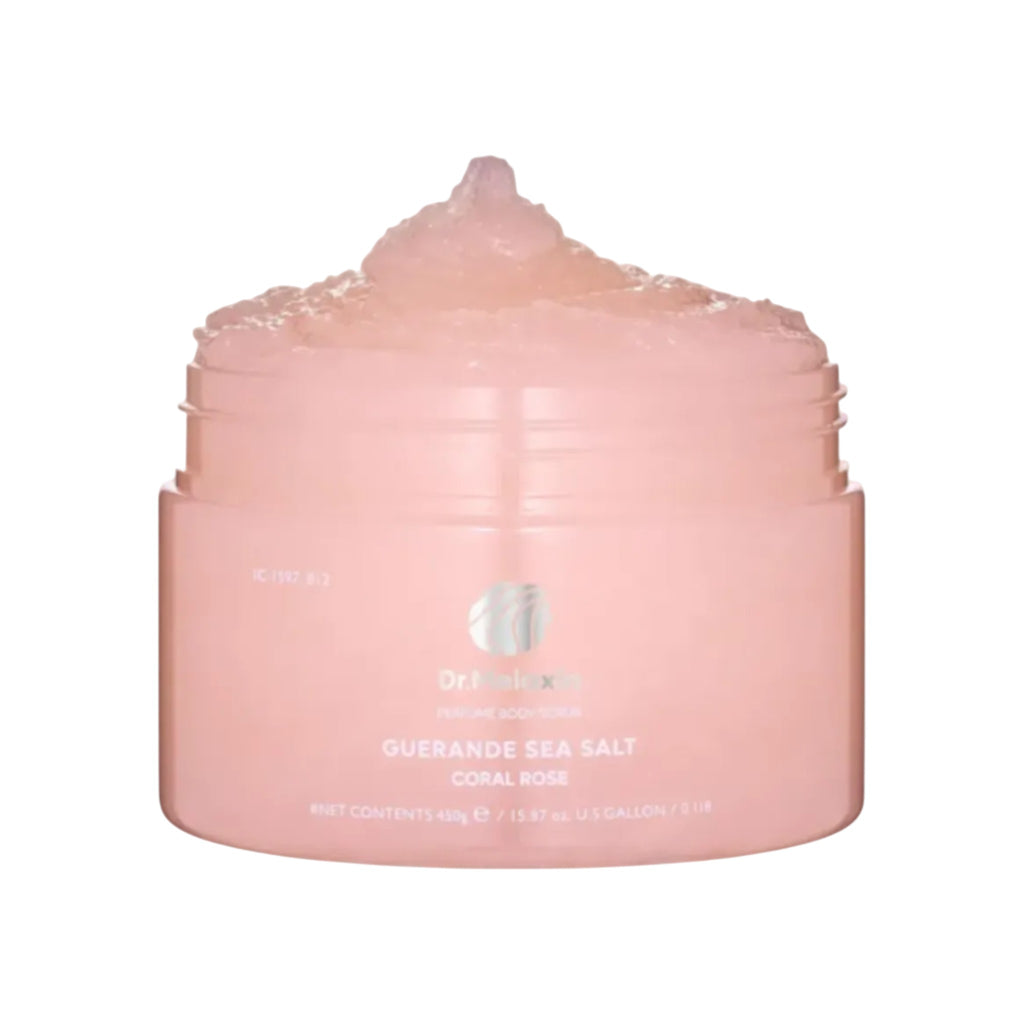DR MELAXIN - Guerande Sea Salt Perfume Body Scrub Coral Rose 450g