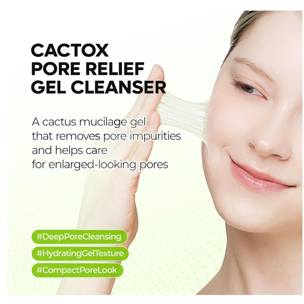 DR MELAXIN - Cactox Pore Relief Gel Cleanser 120ml – image 2