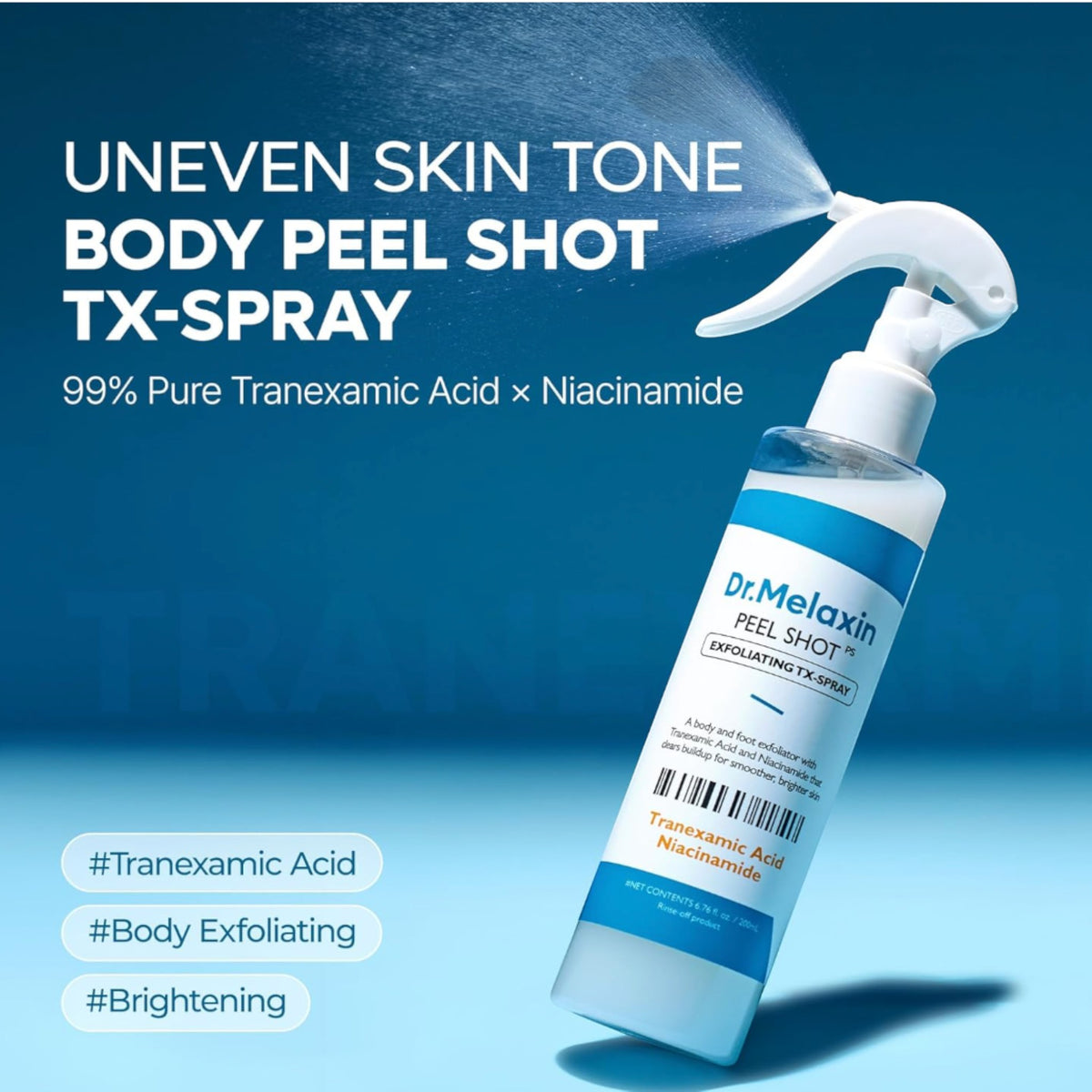 DR MELAXIN - Peel Shot Exfoliating TX-Spray 200ml – image 2