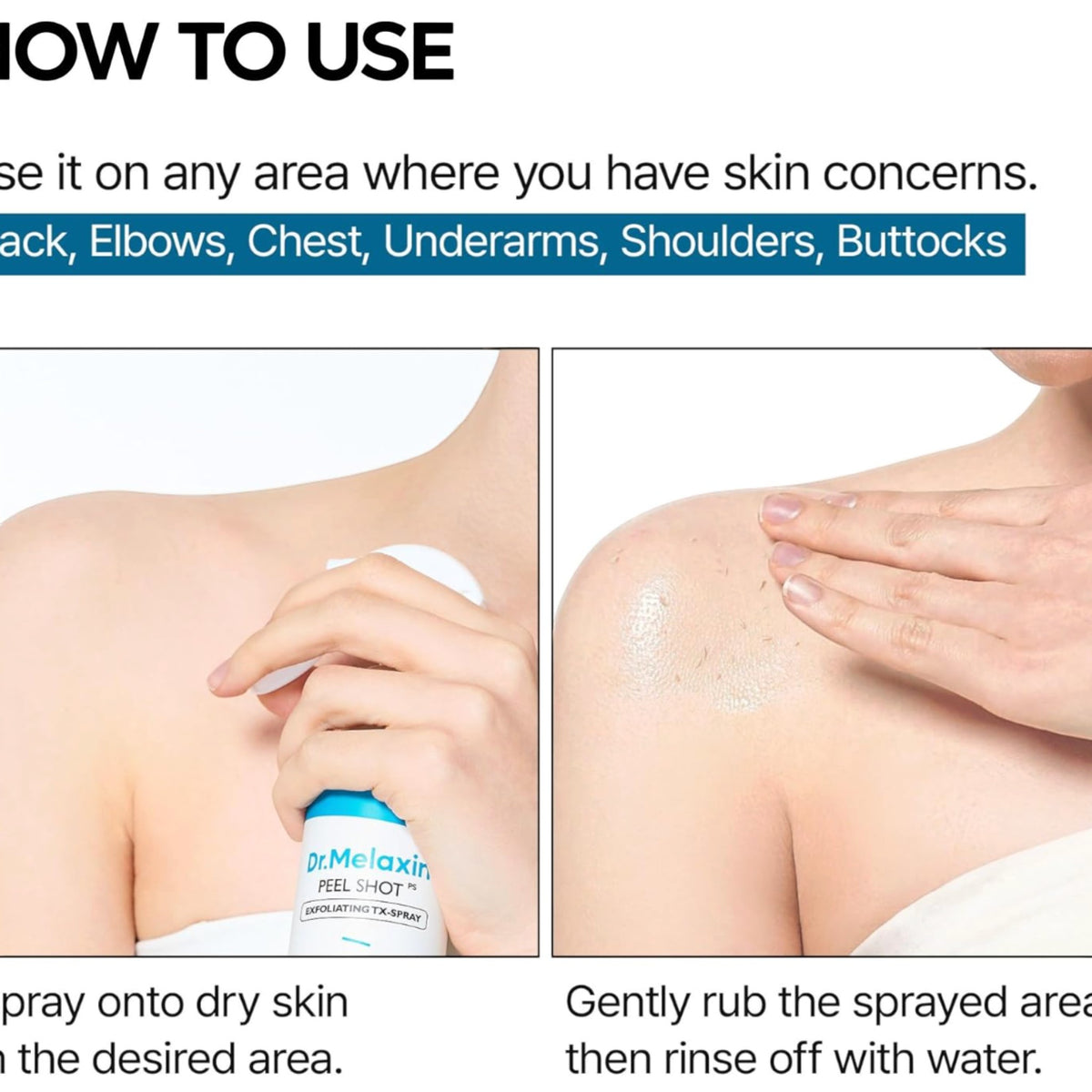 DR MELAXIN - Peel Shot Exfoliating TX-Spray 200ml – image 8