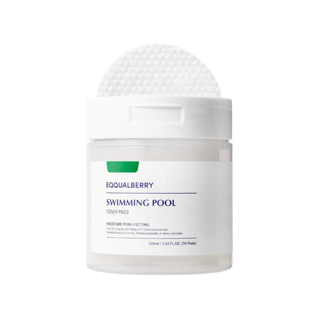 EQQUALBERRY – Swimming Pool Toner Pads 220ml / 70 Pads