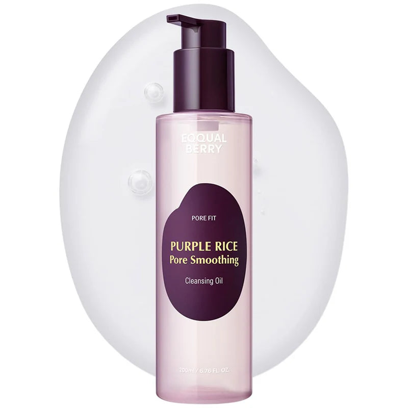 EQQUALBERRY – Purple Rice Pore Smoothing Cleansing Oil 200ml