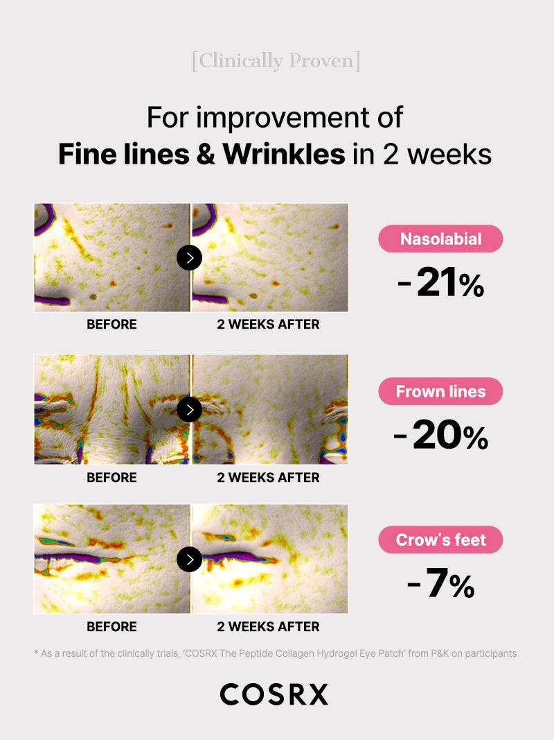 COSRX - The Peptide Collagen Hydrogel Eye Patch 60 Patches