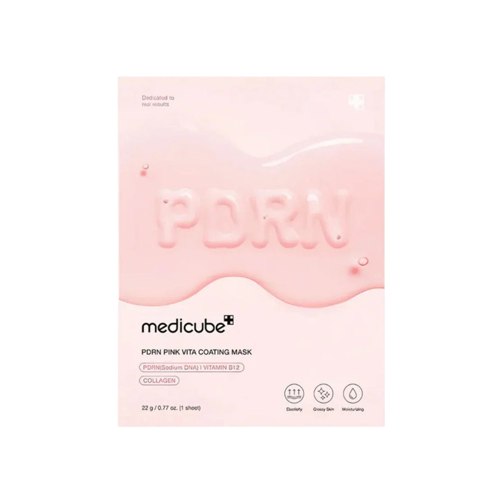 MEDICUBE PDRN Pink Vita Coating Mask – 22 g / Single