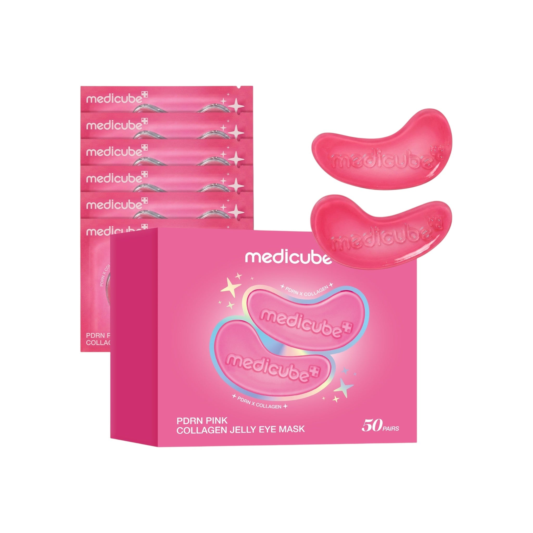 Medicube - PDRN Pink Collagen Jelly Eye Mask (50 Pouch)
