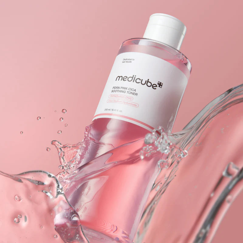 MEDICUBE PDRN Pink Cica Soothing Toner – 250 ml