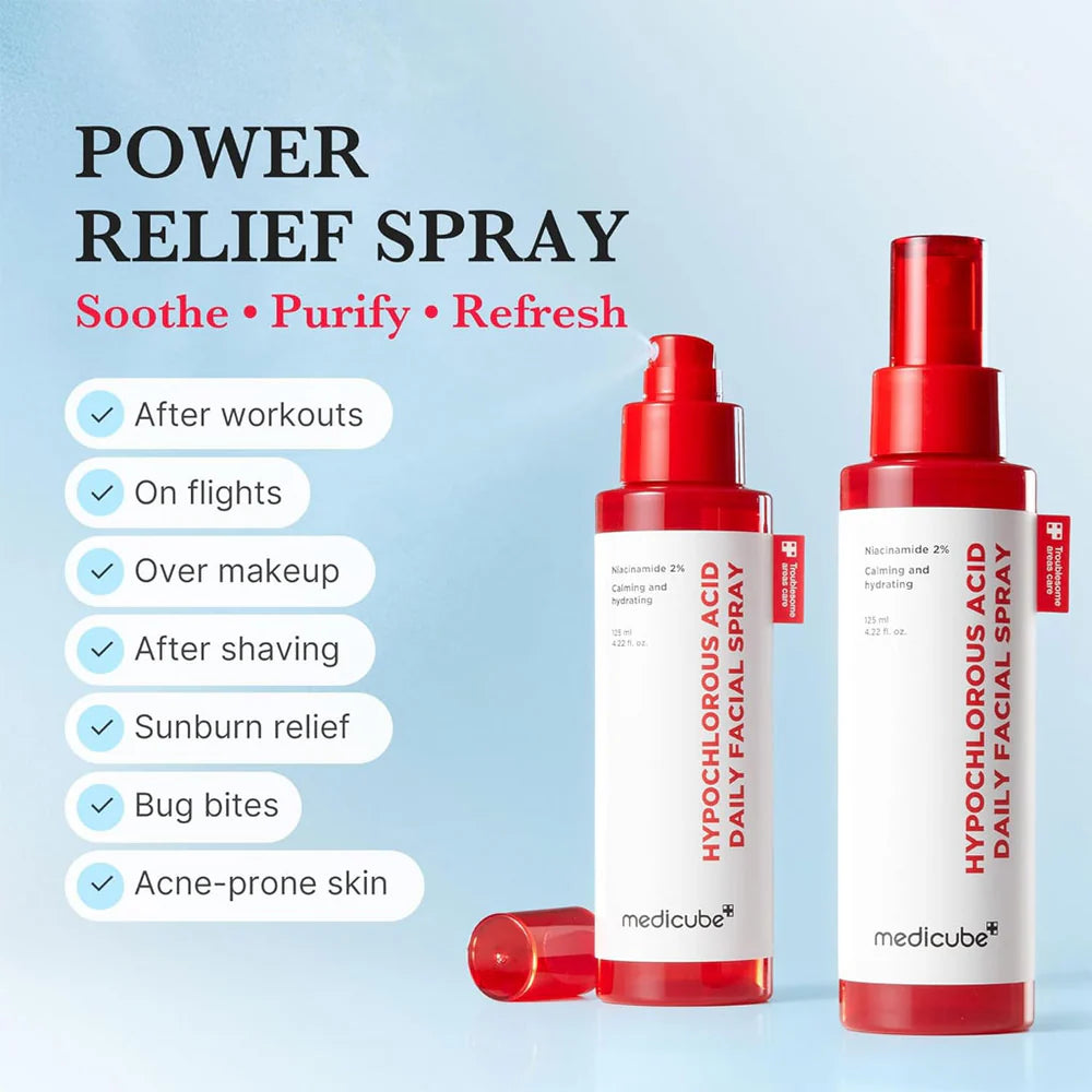 MEDICUBE – Hypochlorous Daily Facial Spray – 100 ml