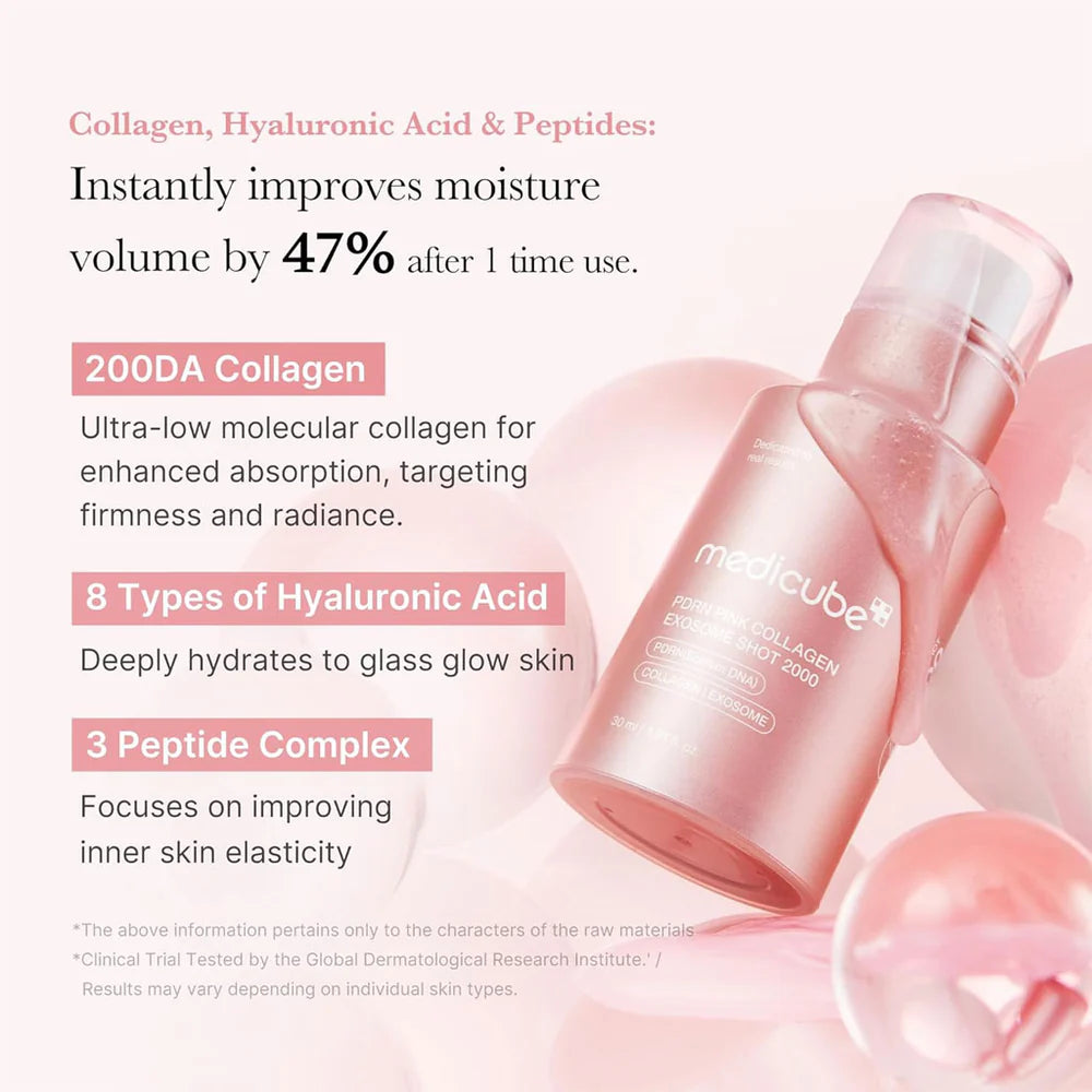 MEDICUBE PDRN Pink Exosome Shot Serum 2000 – 30 ml