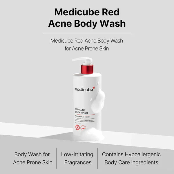 MEDICUBE Red Acne Body Wash 2.0 – 400 ml