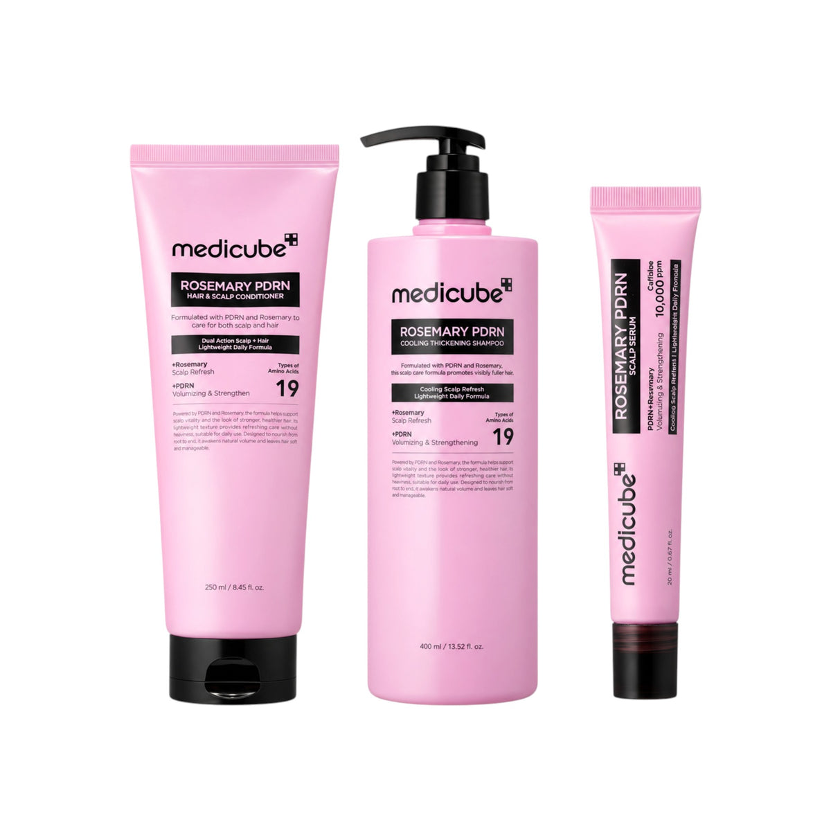 Medicube Hair Care Bundle (Rosemary PDRN)